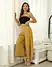 high waisted wide leg trousers